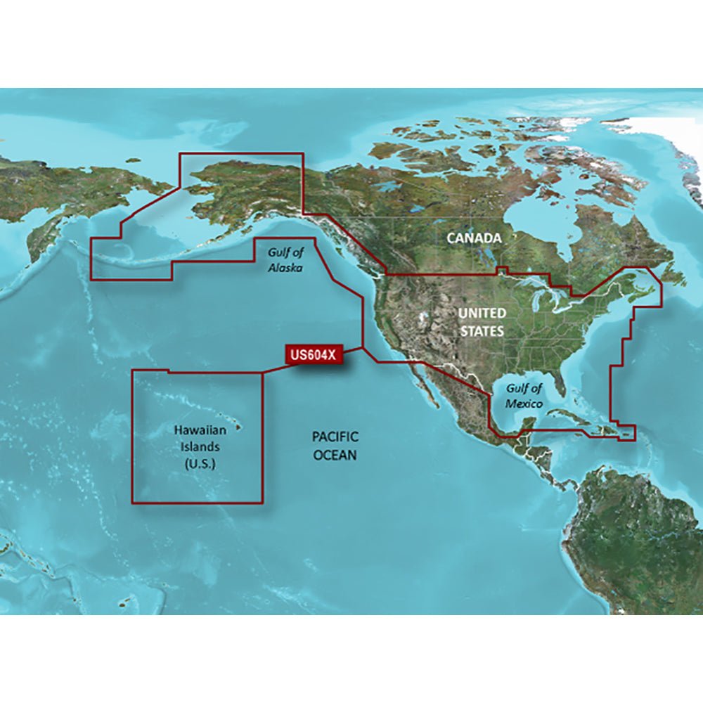 Garmin BlueChart® g3 HD - HXUS604x - US All & Canadian West - microSD™/SD™ - Clinch River Fishing USA