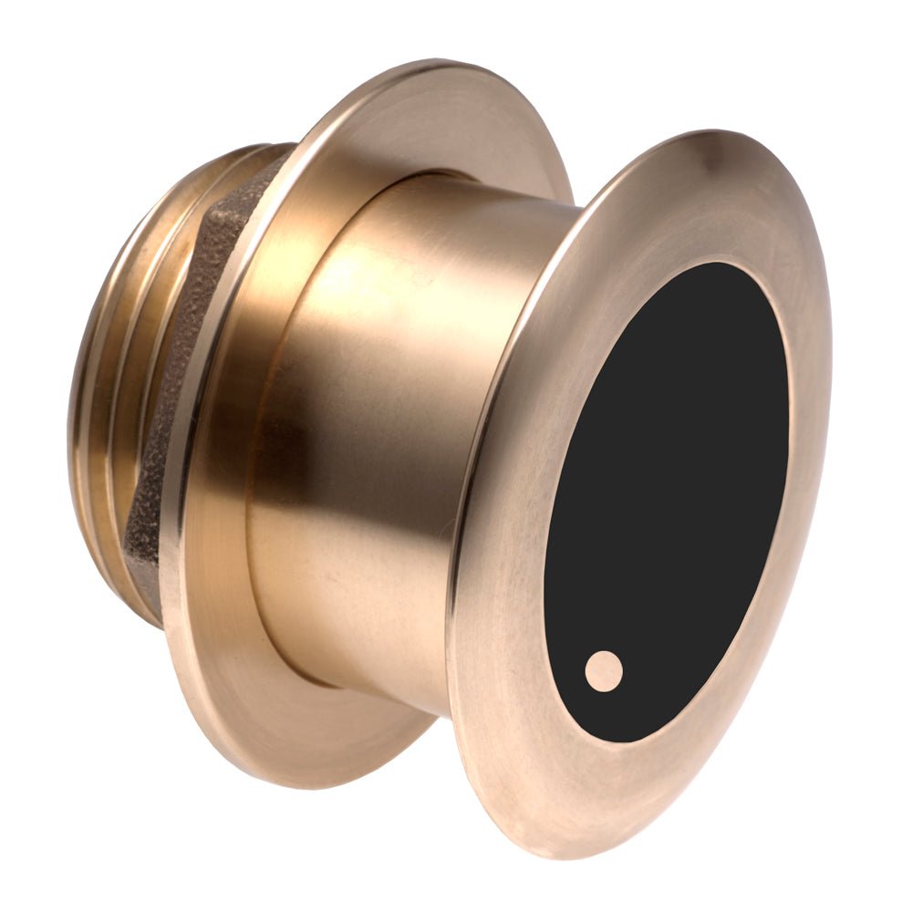 Garmin Bronze Thru - hull Wide Beam Transducer w/Depth & Temp - 12° tilt, 8 - pin - Airmar B175HW - Clinch River Fishing USA
