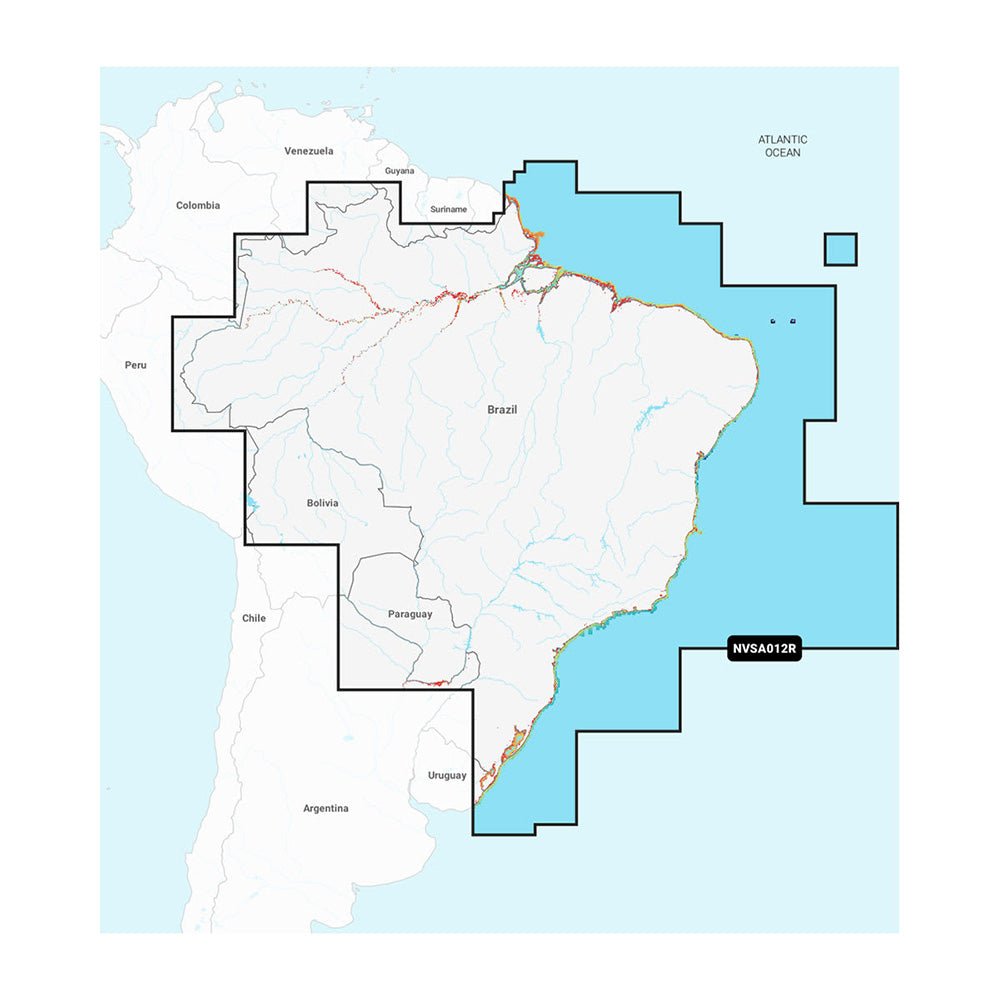 Garmin Navionics Vision+β’ NVSA012R Brazil - Clinch River Fishing USA