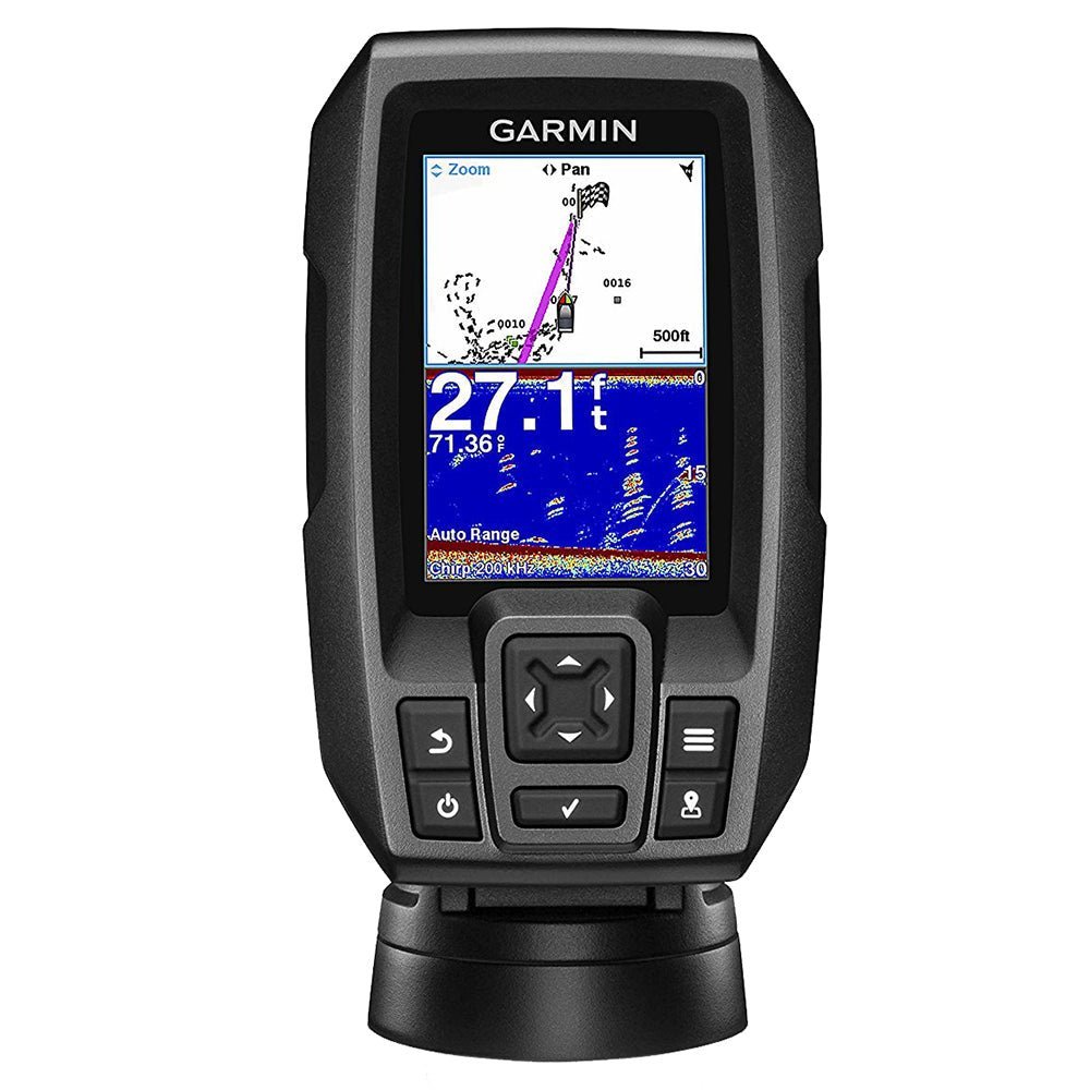 Garmin STRIKER 4 FishFinder w/4-Pin, 77/200kHz TM Transducer - Clinch River Fishing USA