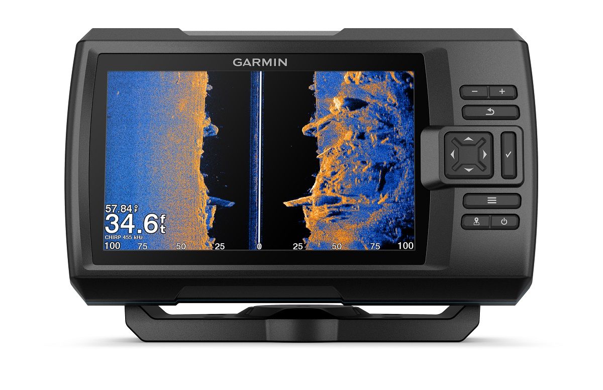 Garmin Striker Vivid 7sv 7in Fishfinder GPS Track Plotter No Transducer - Clinch River Fishing USA