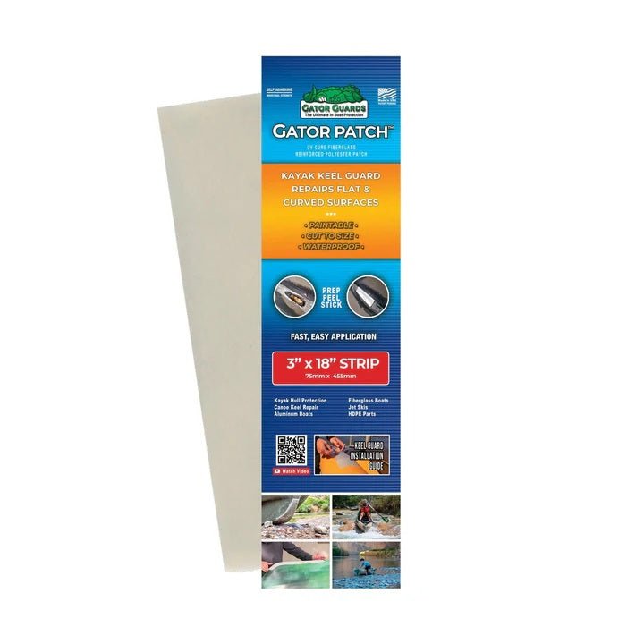 Gator Guard Gator Patch 3in x 18in UV Cured Fiberglass Reinforced Repair Patch - Clinch River Fishing USA