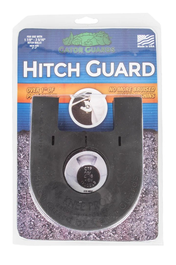 Gator Guard Hitch Gaurd Black - Clinch River Fishing USA
