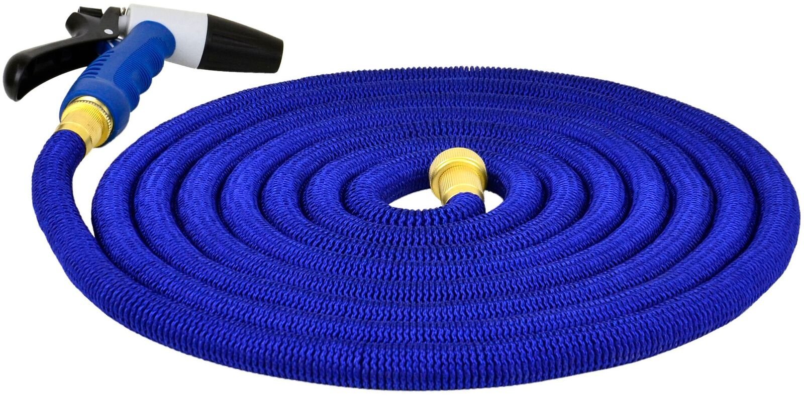 HoseCoil 50ft Expandable Hose With Spray Nozzel - Clinch River Fishing USA