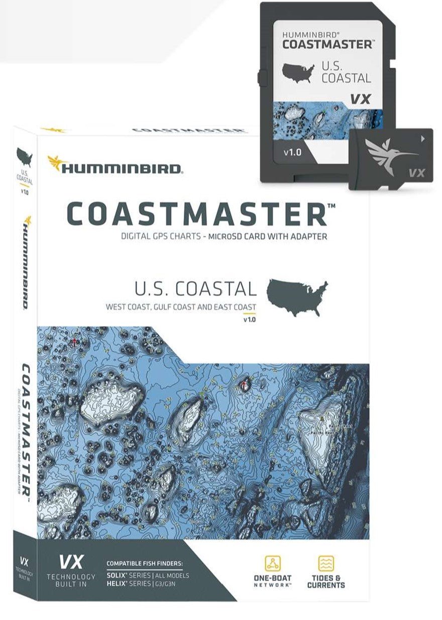 Humminbird CoastMaster US Coastal Chart v1 - Clinch River Fishing USA