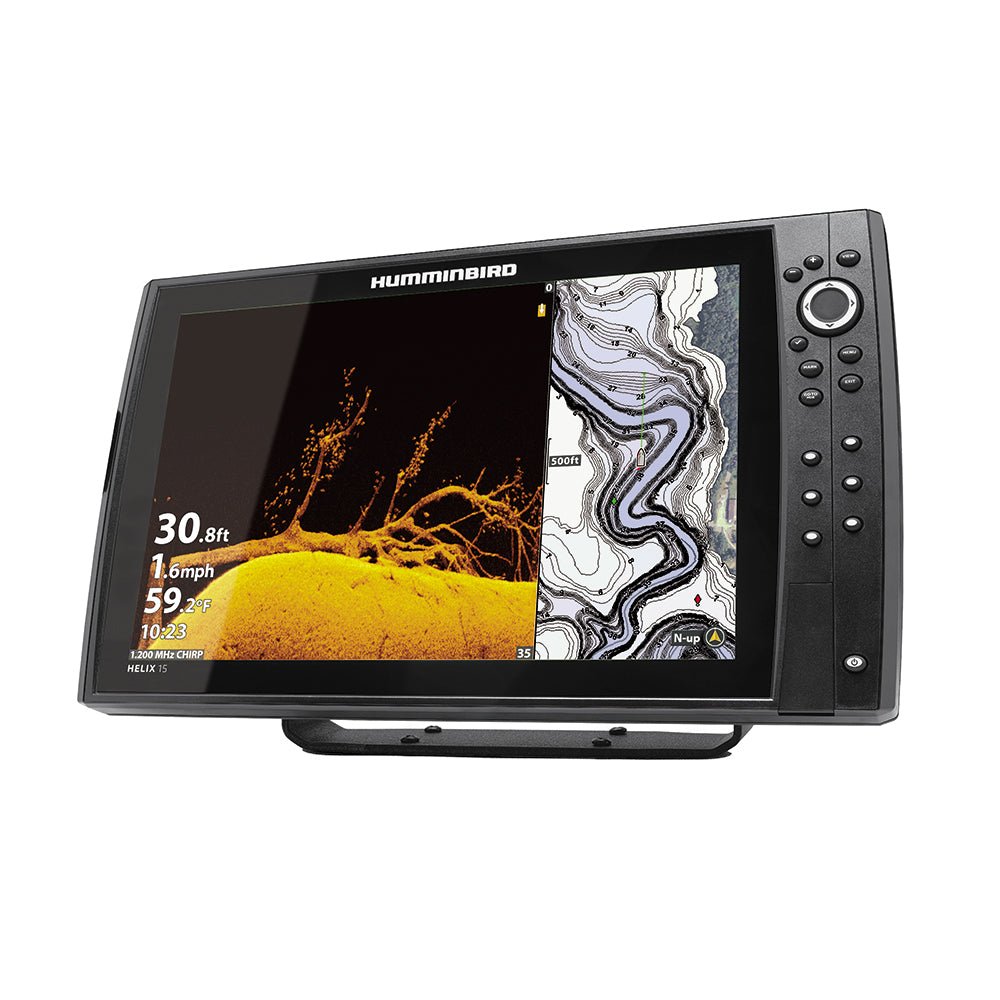 Humminbird HELIX 15® CHIRP MEGA DI+ GPS G4N CHO Display Only - Clinch River Fishing USA