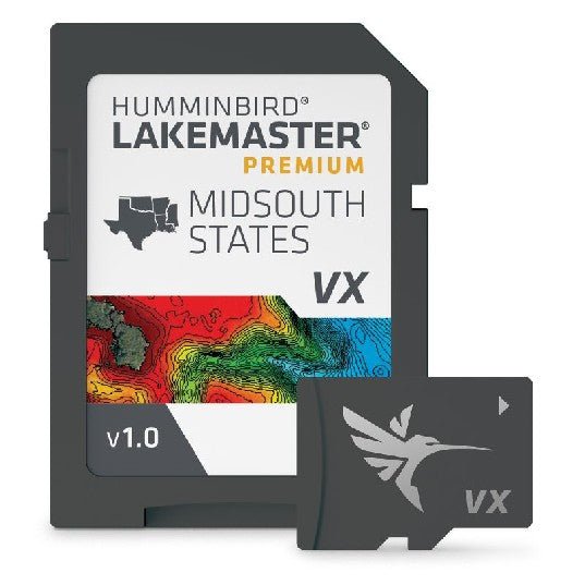 HUMMINBIRD LakeMaster Premium - Midsouth States V1 | 602005-1 - Clinch River Fishing USA
