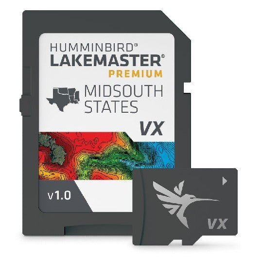 HUMMINBIRD LakeMaster Premium - Midsouth States V1 | 602005-1 - Clinch River Fishing USA