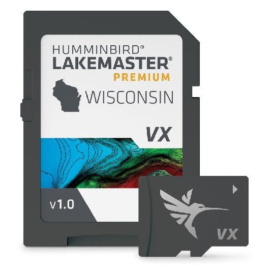 HUMMINBIRD LakeMaster Premium - Wisconsin V1 | 602010-1 - Clinch River Fishing USA