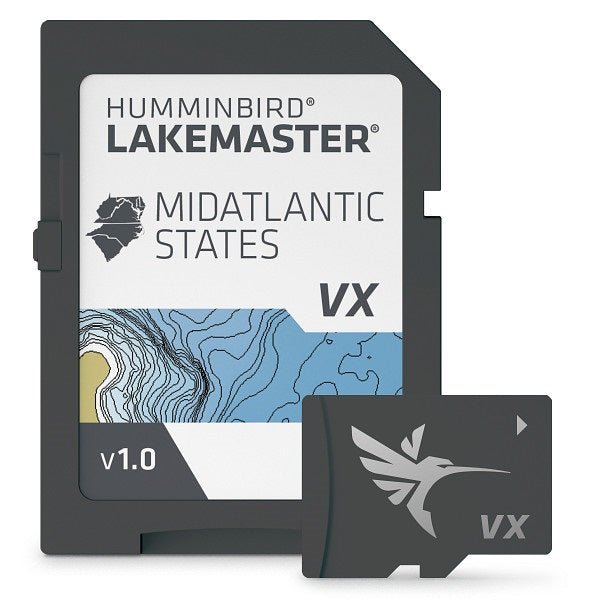 Humminbird Lakemaster VX Mid - Atlantic States microSD - Clinch River Fishing USA