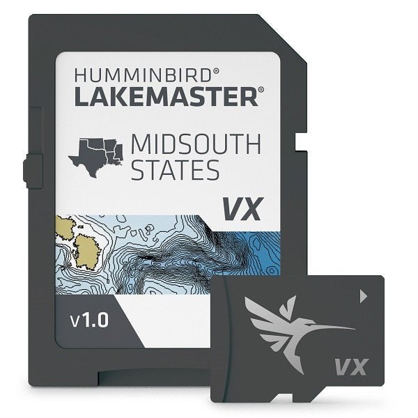 Humminbird Lakemaster VX Mid-South States microSD - Clinch River Fishing USA