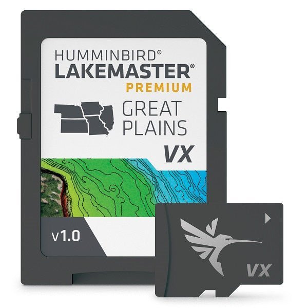 Humminbird Lakemaster VX Premium Great Plains microSD - Clinch River Fishing USA