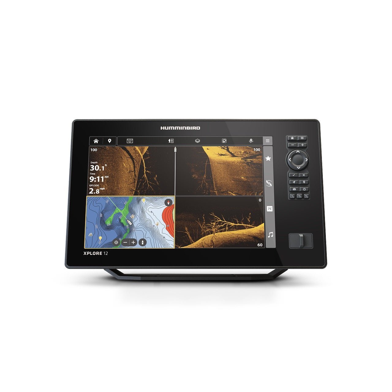 Humminbird Xplore 12 CMSI+ - Clinch River Fishing USA