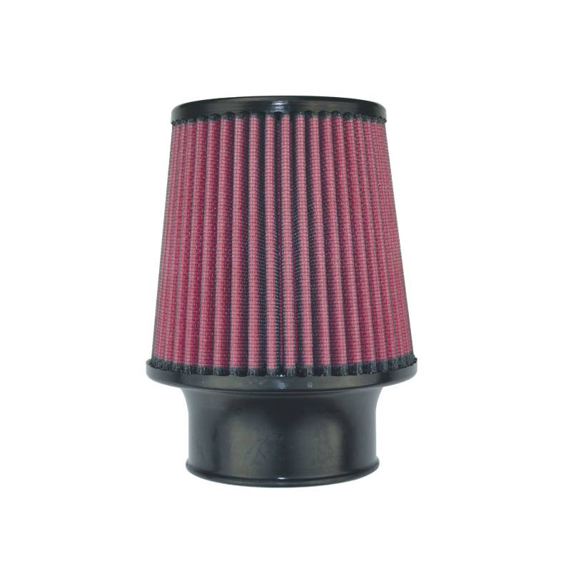 Injen 8-Layer Oiled Cotton Gauze Air Filter (Black/Red) - Clinch River Fishing USA