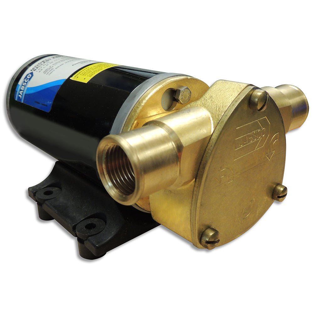 Jabsco Ballast King Bronze DC Pump w/Reversing Switch - 15 GPM - Clinch River Fishing USA