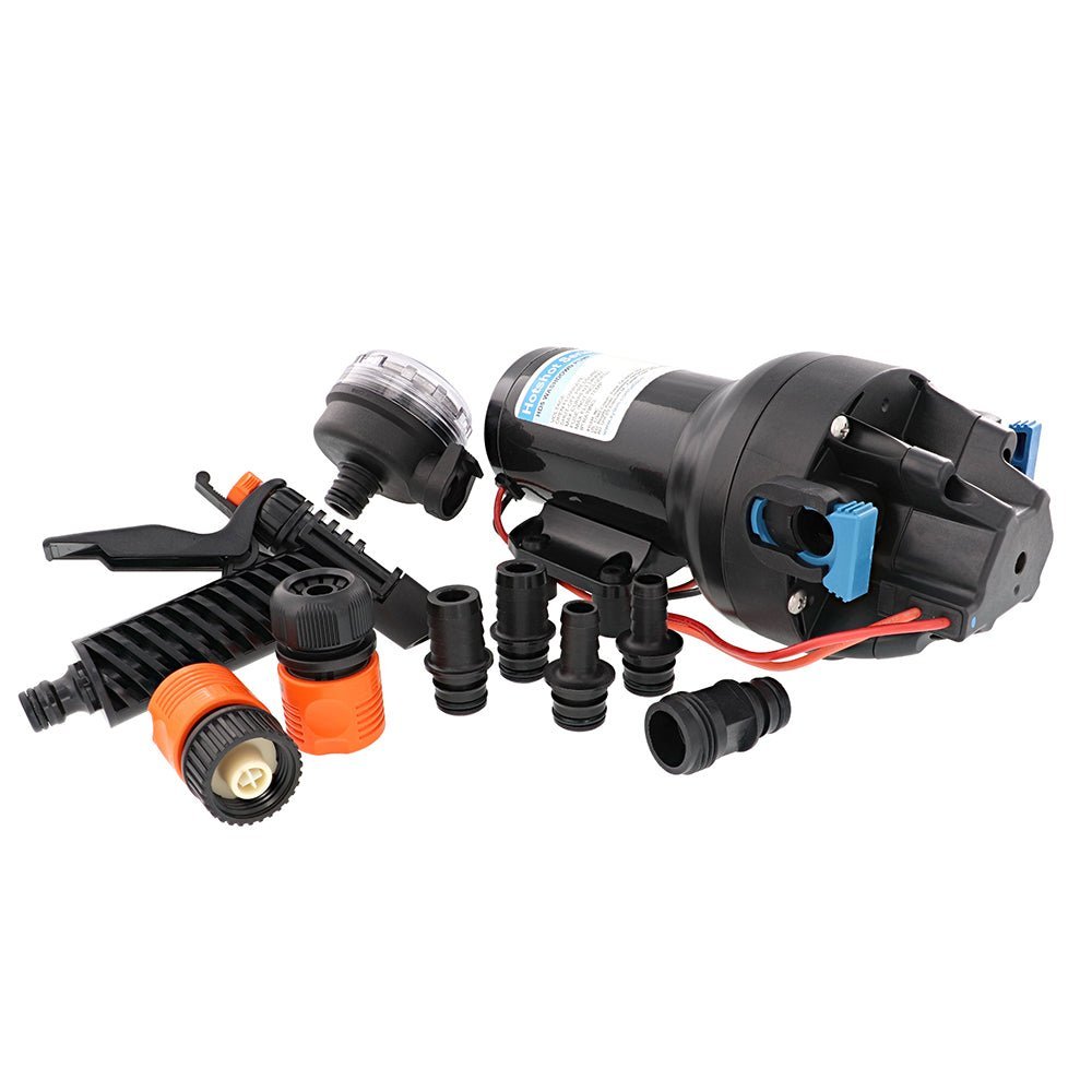 Jabsco HotShot HD5 Heavy Duty Washdown Pump - 12V - 5 GPM - 70 PSI - Clinch River Fishing USA