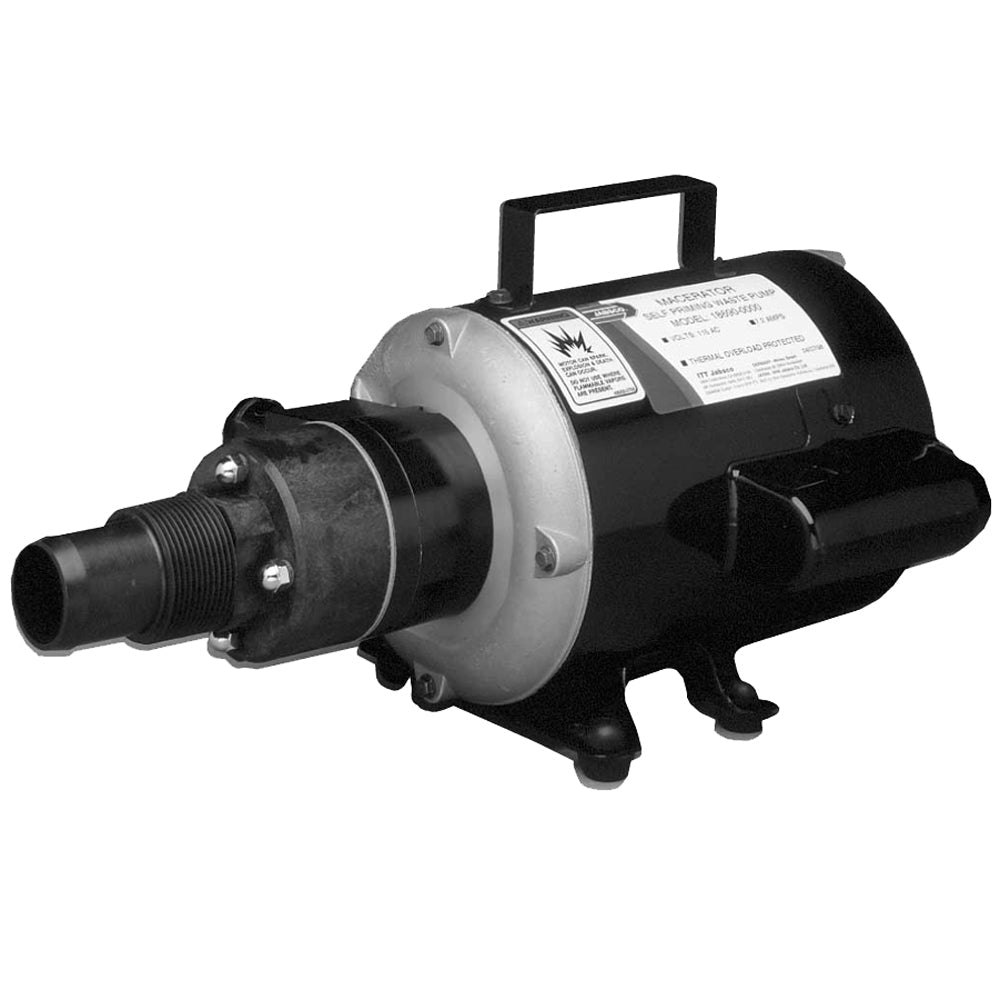 Jabsco Macerator Pump - 115V - Clinch River Fishing USA