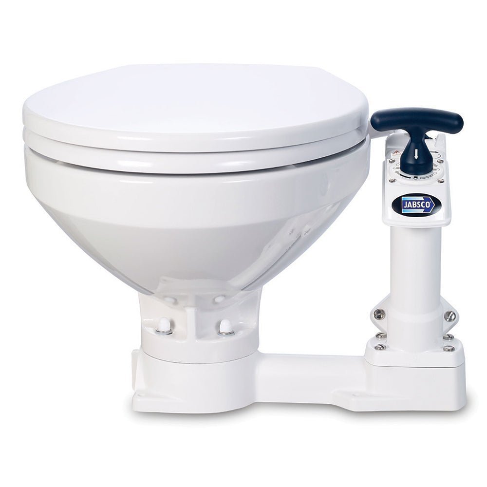 Jabsco Manual Marine Toilet - Compact Bowl - Clinch River Fishing USA