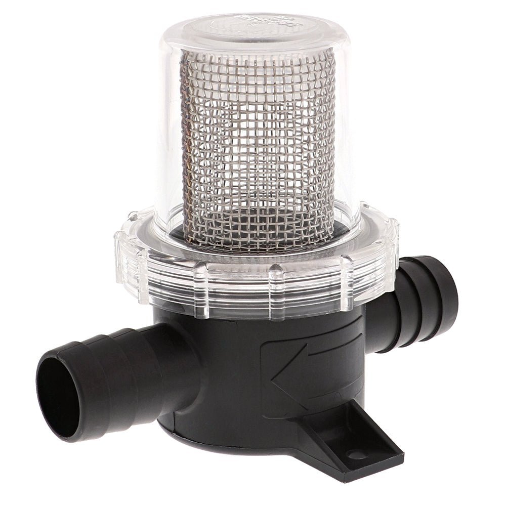 Jabsco Pumpgard In-Line Strainer 3/4 Hose - 40 Mesh - Clinch River Fishing USA