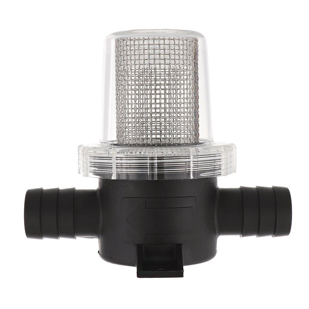 Jabsco Pumpgard In-Line Strainer 3/4 Hose - 40 Mesh - Clinch River Fishing USA