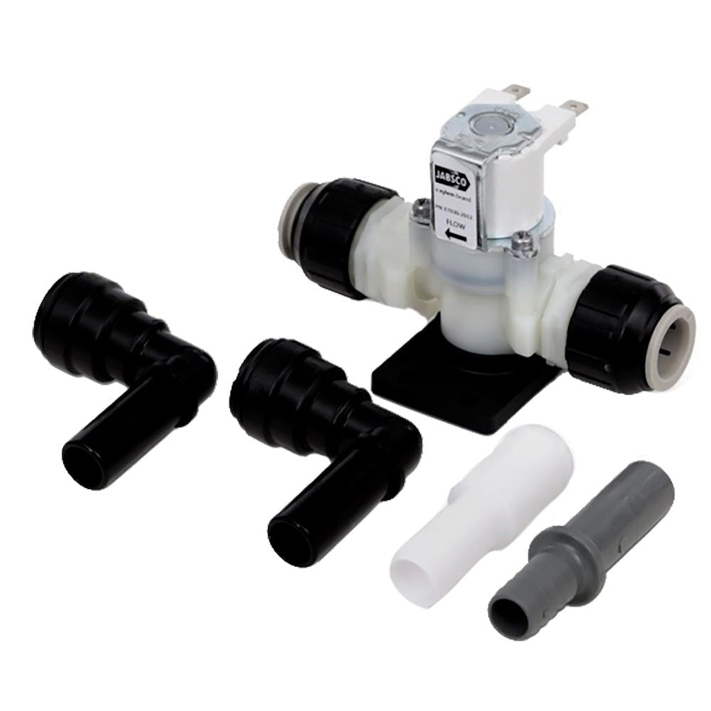Jabsco Solenoid/Anti-Syphon Valve - 12V - Clinch River Fishing USA