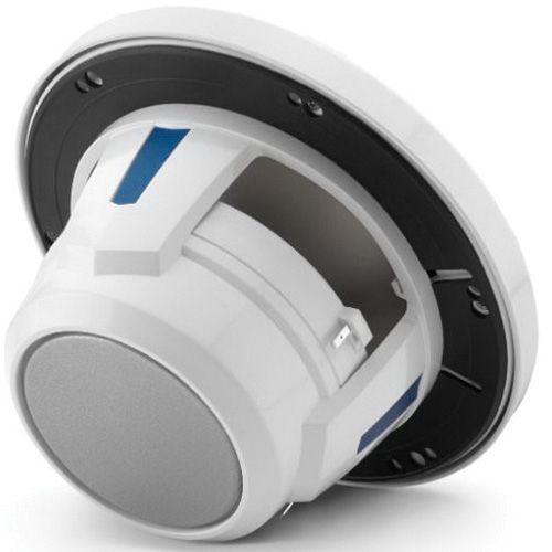 JL AUDIO M6-650X-S-GWGW: 6.5" Marine Speakers, Sport Grille, Gloss White Trim, Gloss White Grille | 93713 | 010-03090-00 - Clinch River Fishing USA
