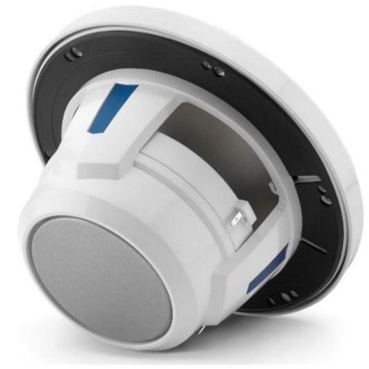 JL AUDIO M6-650X-S-GWGW-I: 6.5" Marine Speakers, Sport Grille, Gloss White Trim, White Grille, ILLUM | 93726 | 010-03093-00 - Clinch River Fishing USA