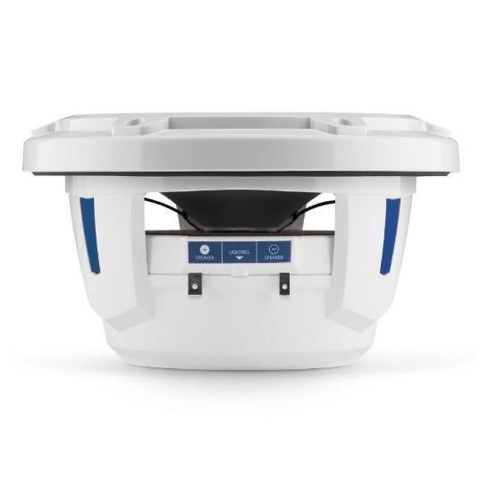 JL AUDIO M6-770X-C-3GW: 7.7" Marine Speakers, 1" WHITE Tweeter, Gloss White Classic Grille | 93688 | 010-03498-00 - Clinch River Fishing USA