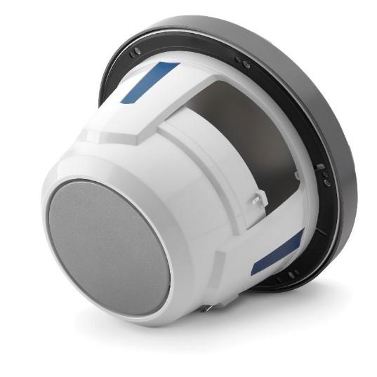JL AUDIO M6-880X-S-GMTI-I: 8.8" Marine Speakers, Sport Grille, Gunmetal Trim, Titanium Grille, ILLUM | 93827 | 010-03099-00 - Clinch River Fishing USA