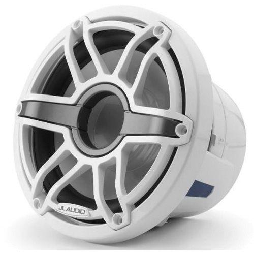 JL AUDIO M6-8IB-S-GWGW-4: 8" Marine Subwoofer (200W, 4 ohm), Infinite Baffle, Gloss White Sport Grille | 93617 | 010-03274-00 - Clinch River Fishing USA