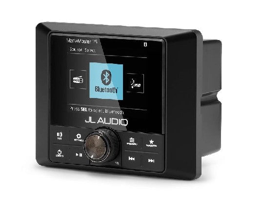 JL AUDIO MM55: Premium Compact Marine Source Unit with Full-color LCD | 99975 | 010-03365-00 - Clinch River Fishing USA