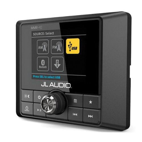 JL AUDIO MMR-40: Full function NMEA2000 Network Controller with LCD Display | 99910 | 010-03129-00 - Clinch River Fishing USA