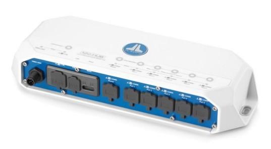 JL AUDIO MVi-HUB: JLid-Comm & Optical Audio Network Hub for MVi Amplifiers | 98652 | 010-03342-00 - Clinch River Fishing USA