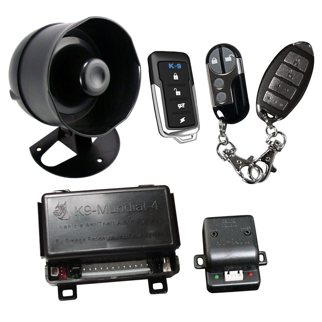 K-9 Car Alarm with Keyless Entry - Includes 3 Different Transmitter Designs! - Clinch River Fishing USA