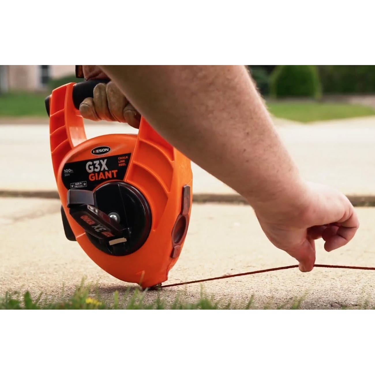 Keson "Little Giant" Chalk Line Reel - 110 ft. - Clinch River Fishing USA