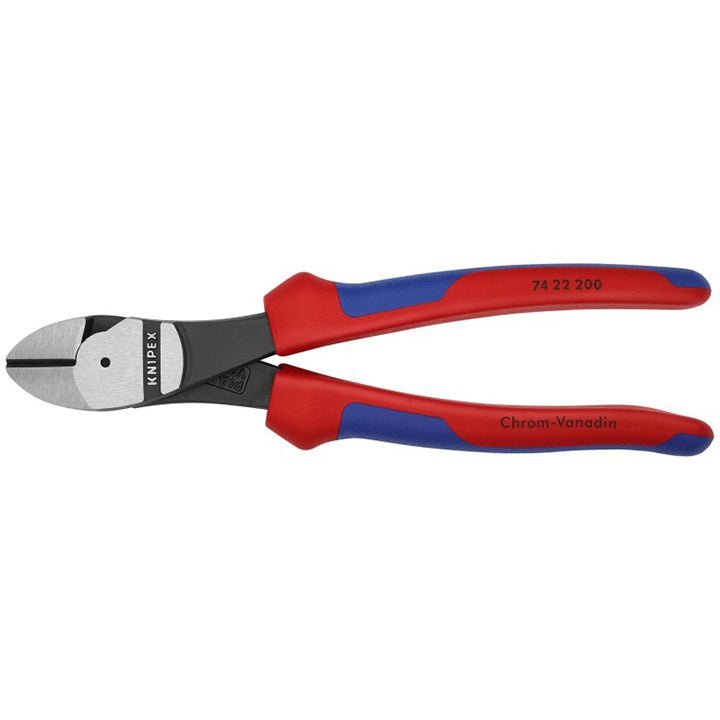 Knipex High Leverage 12-Β¦ Angled Diagonal Cutter with Comfort Handles (8") - Clinch River Fishing USA