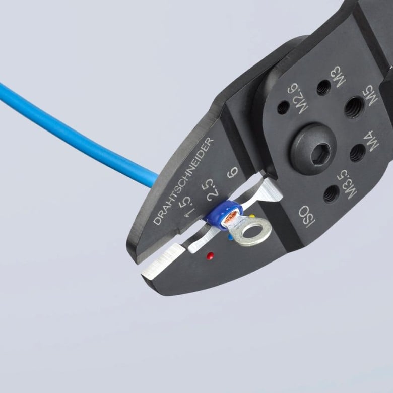 Knipex High Leverage Crimping Pliers/Wire Strippers (9 - 1/2") - Clinch River Fishing USA