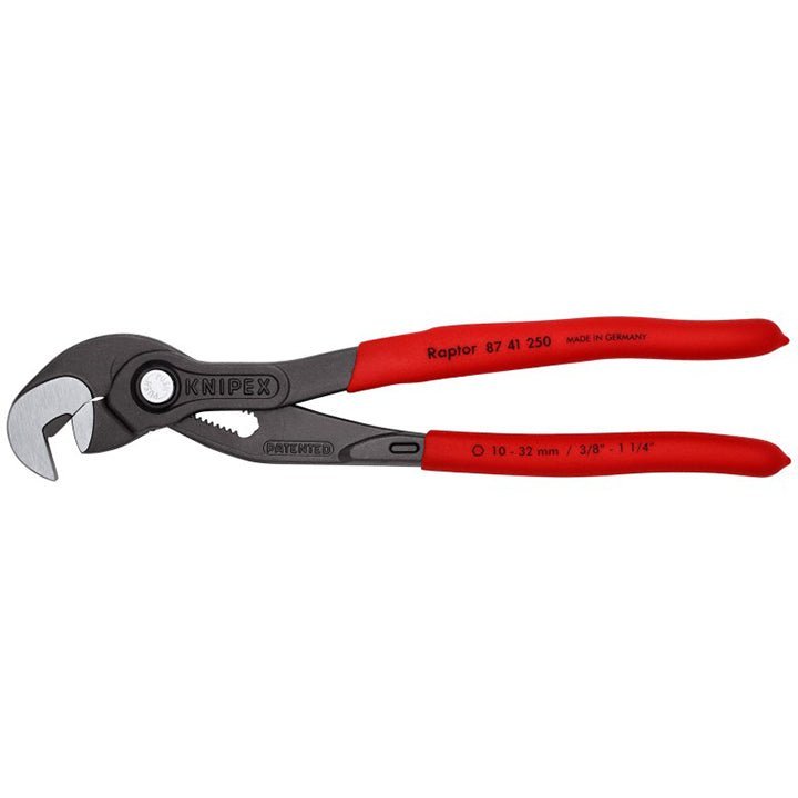 Knipex Raptor Pliers with Push-Button Adjustment (10") - Clinch River Fishing USA