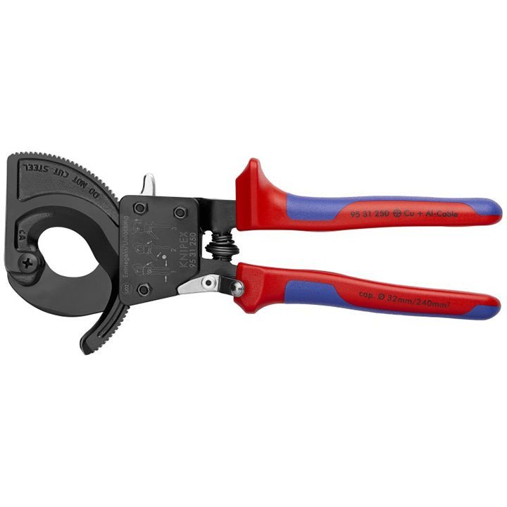 Knipex Ratcheting Cable Cutters (10") - Clinch River Fishing USA