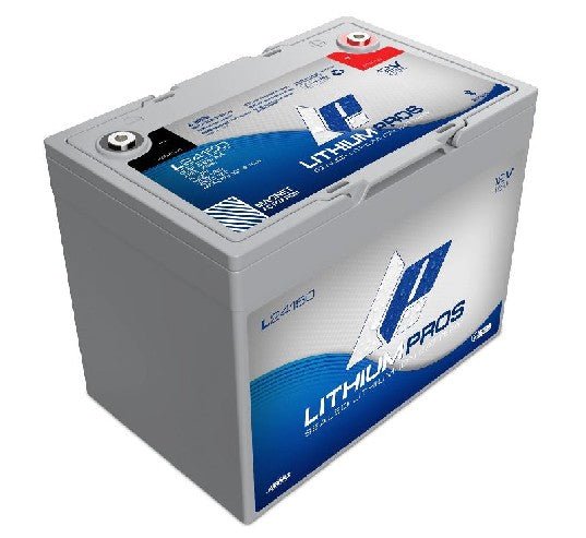 LITHIUM PROS LiFePO4 Battery, 12V/150 Ah (Trolling/Deep cycle, Grp 24) Bluetooth | L24150 **DROP SHIP ITEM, FREE FREIGHT** - Clinch River Fishing USA