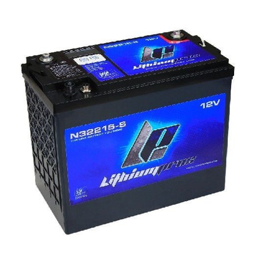 LITHIUM PROS LiFePO4 Battery, 12V/215 Ah w/ NMEA (Starting/Deep cycle) Bluetooth | N32215-S | N75-12S | DROP SHIP,FREE FREIGHT - Clinch River Fishing USA