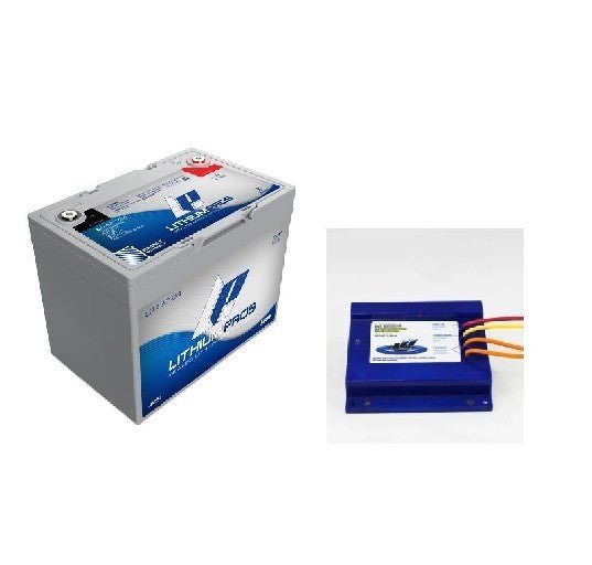 LITHIUM PROS Lithium Pros Battery Kit: L2467-24 & M1224 Bluetooth | L2467-24CK | L24-24CK | DROP SHIP ITEM, FREE FREIGHT - Clinch River Fishing USA