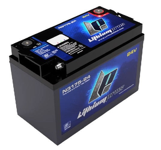 LITHIUM PROS LiFePO4 Battery, 24V/75 Ah with NMEA (Trolling/Deep cycle) Bluetooth | N3175-24 | N31-24 | DROP SHIP, FREE FREIGHT