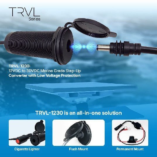 LOCMARINE 2.5 Amp, 12-24 to 30V Starlink Mini Converter. | TRVL-1230 - Clinch River Fishing USA