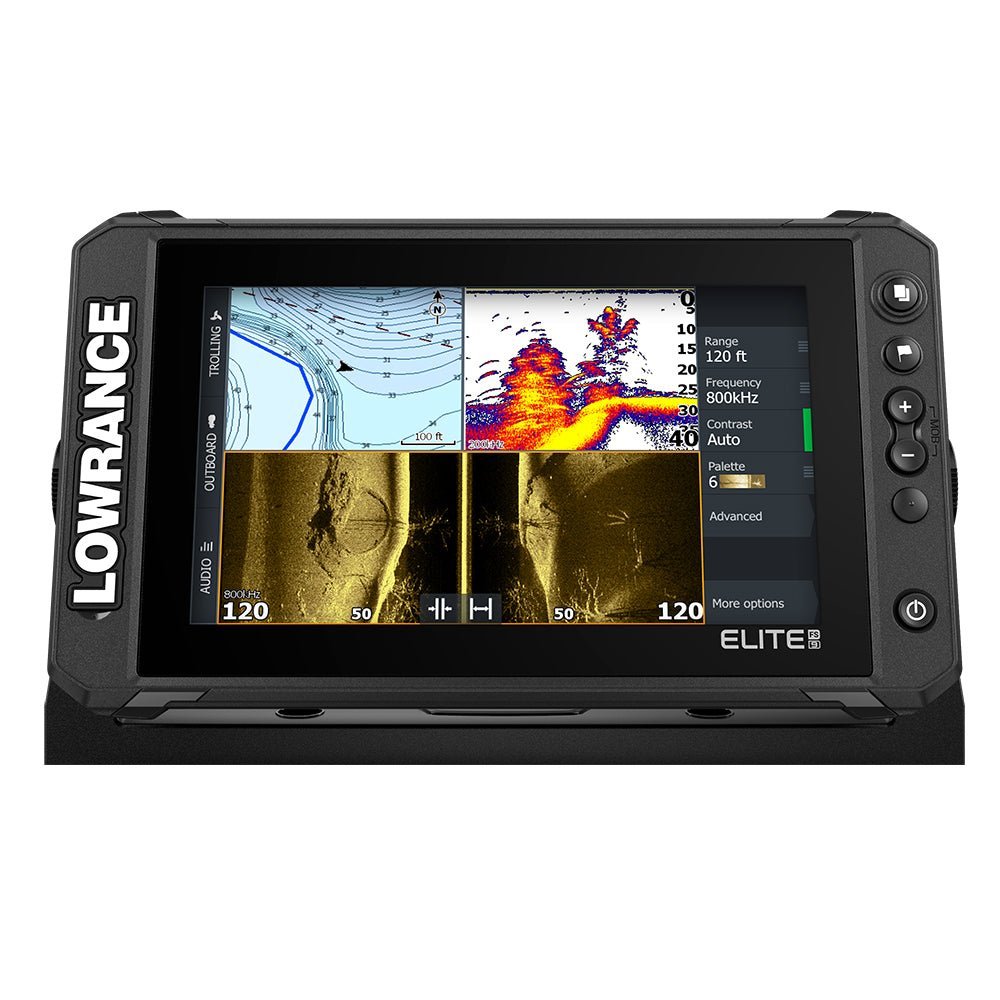 Lowrance Elite FS 9 Chartplotter/Fishfinder - No Transducer - Clinch River Fishing USA