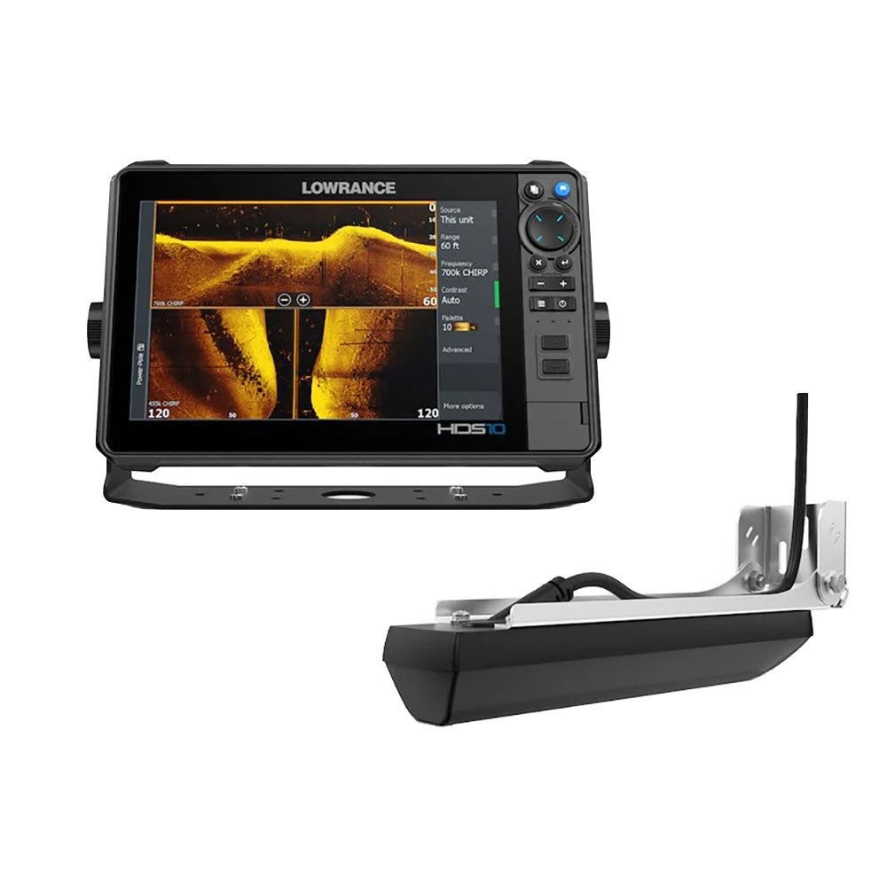 Lowrance HDS PRO 10 - w/ Preloaded C - MAP DISCOVER OnBoard & Active Imaging HD Transducer - Clinch River Fishing USA