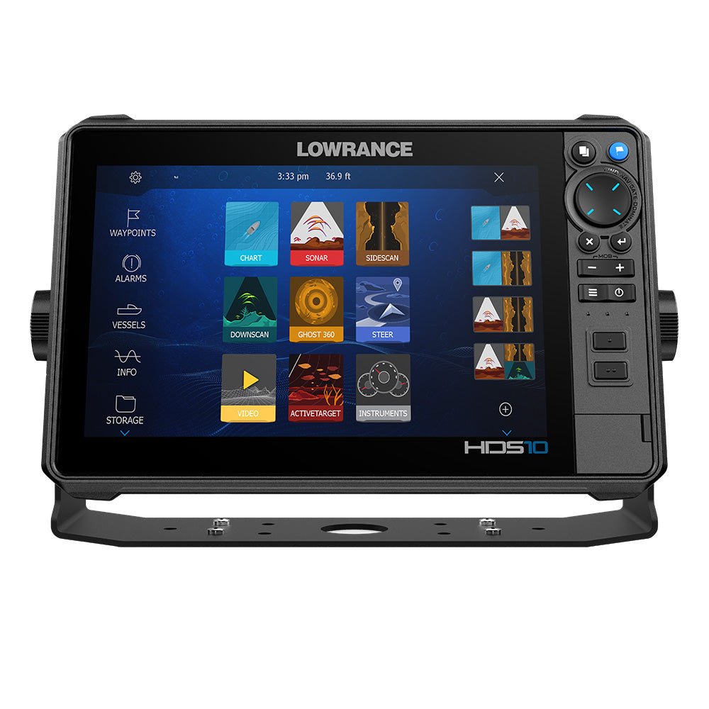 Lowrance HDS PRO 10 - w/ Preloaded C - MAP DISCOVER OnBoard - No Transducer - Clinch River Fishing USA