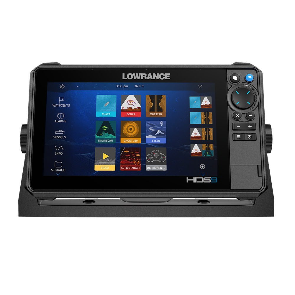 Lowrance HDS PRO 9 - w/ Preloaded C-MAP DISCOVER OnBoard - No Transducer - Clinch River Fishing USA