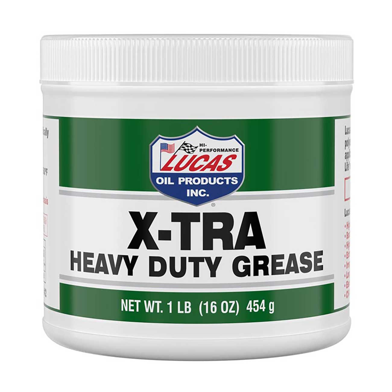 Lucas Oil X - Tra Duty Heavy Grease - 1 Pound Tub - Clinch River Fishing USA
