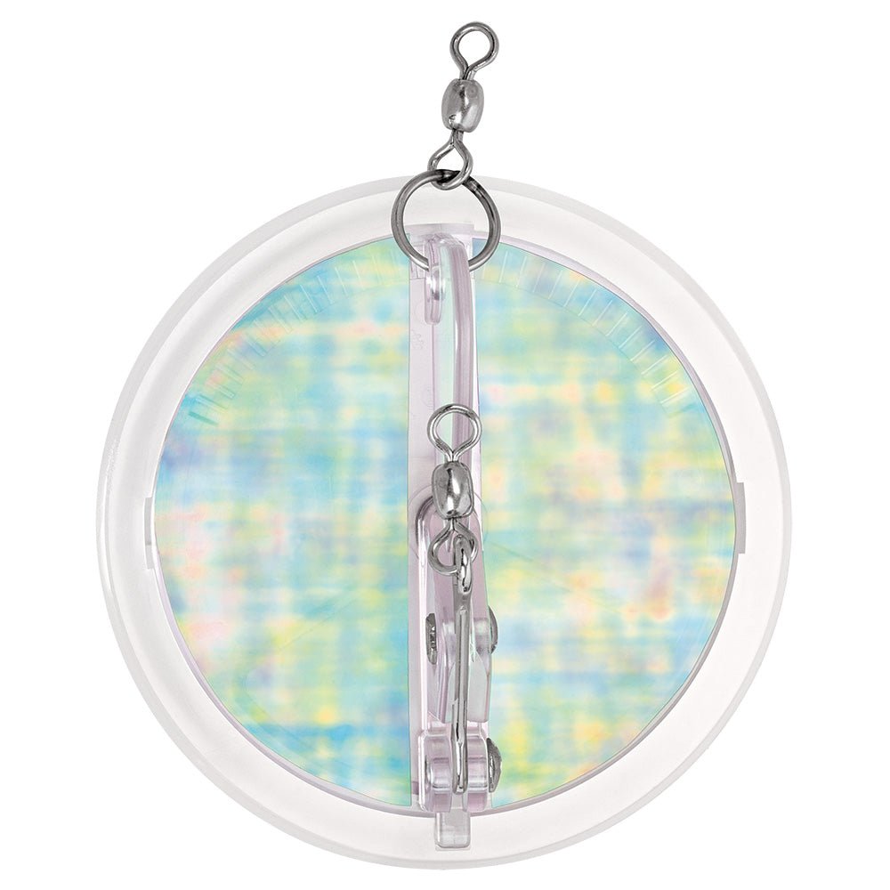 Luhr - Jensen 4 - 1/8" Dipsy Diver - Clear/Clear Bottom UV Moon Jelly - Clinch River Fishing USA